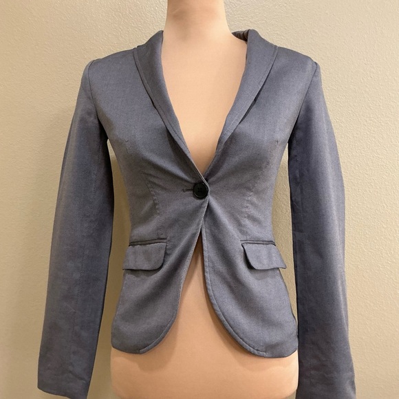 H&M Charcoal Women's Blazer - Picture 3 of 4